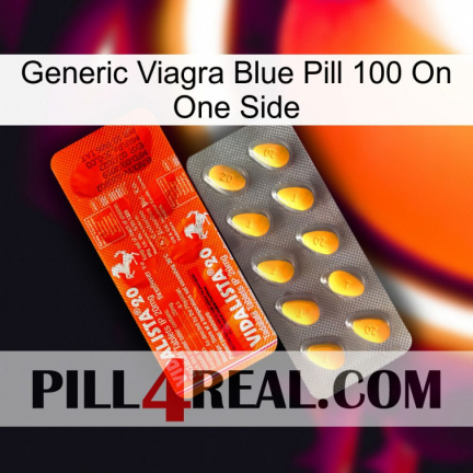 Generic Viagra Blue Pill 100 On One Side new01